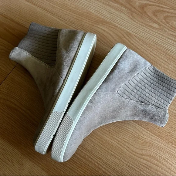 Vince Coleman Suede High Top Shoes Women’s 9.5M - Picture 5 of 8